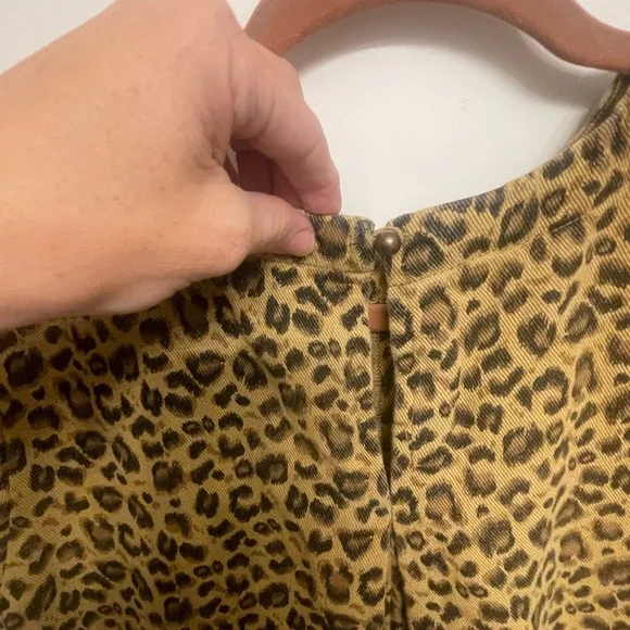 Entro Leopard Print Mini Swing Dress - Picture 6 of 6